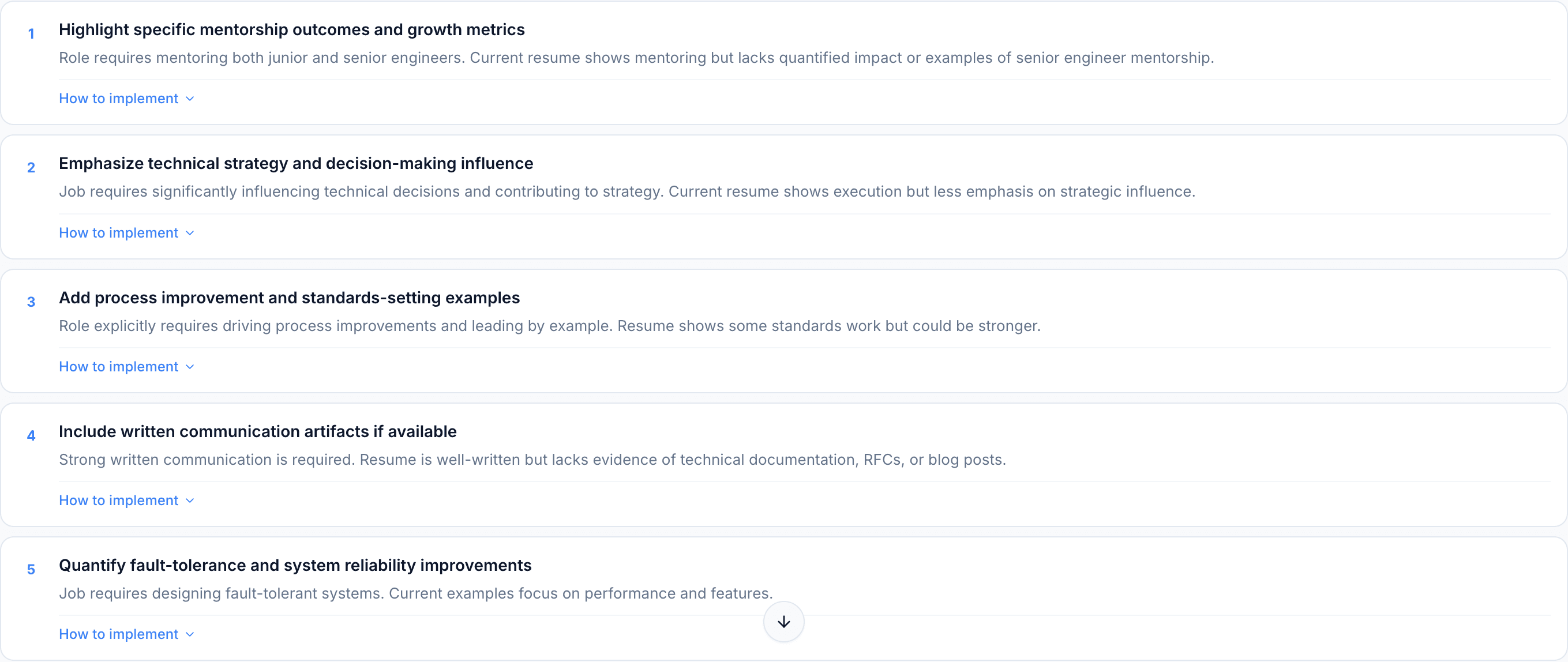 JobJam recommendations for Marcus Weber: 5 specific actions