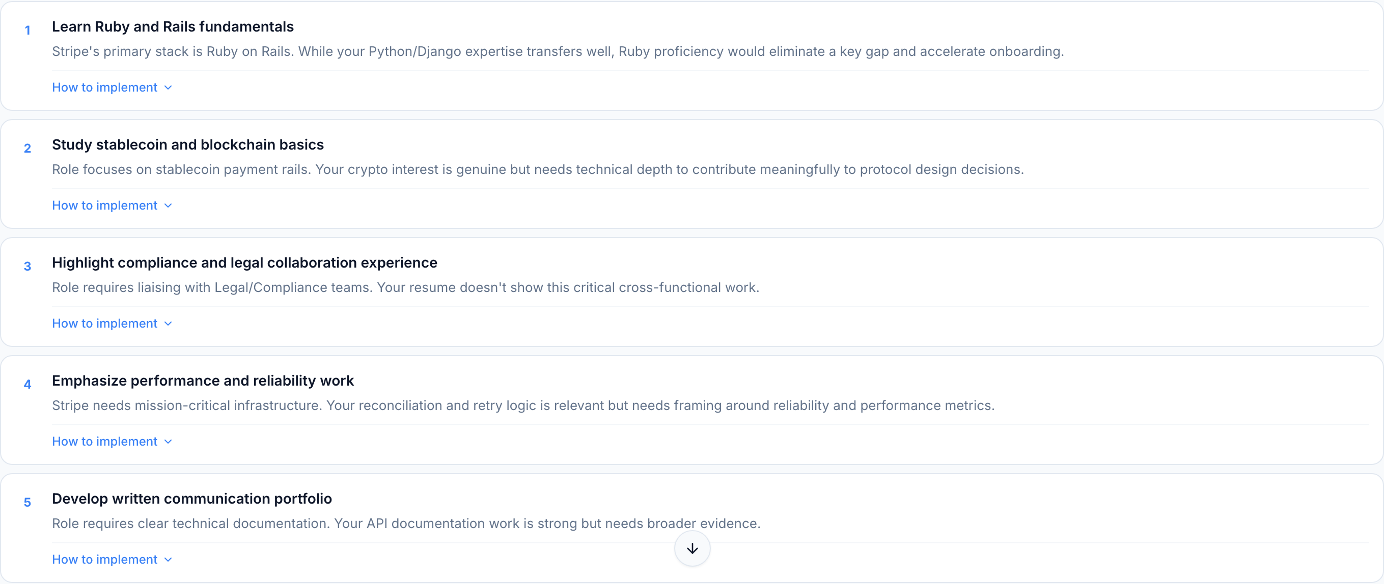 JobJam recommendations for Daniel Osei