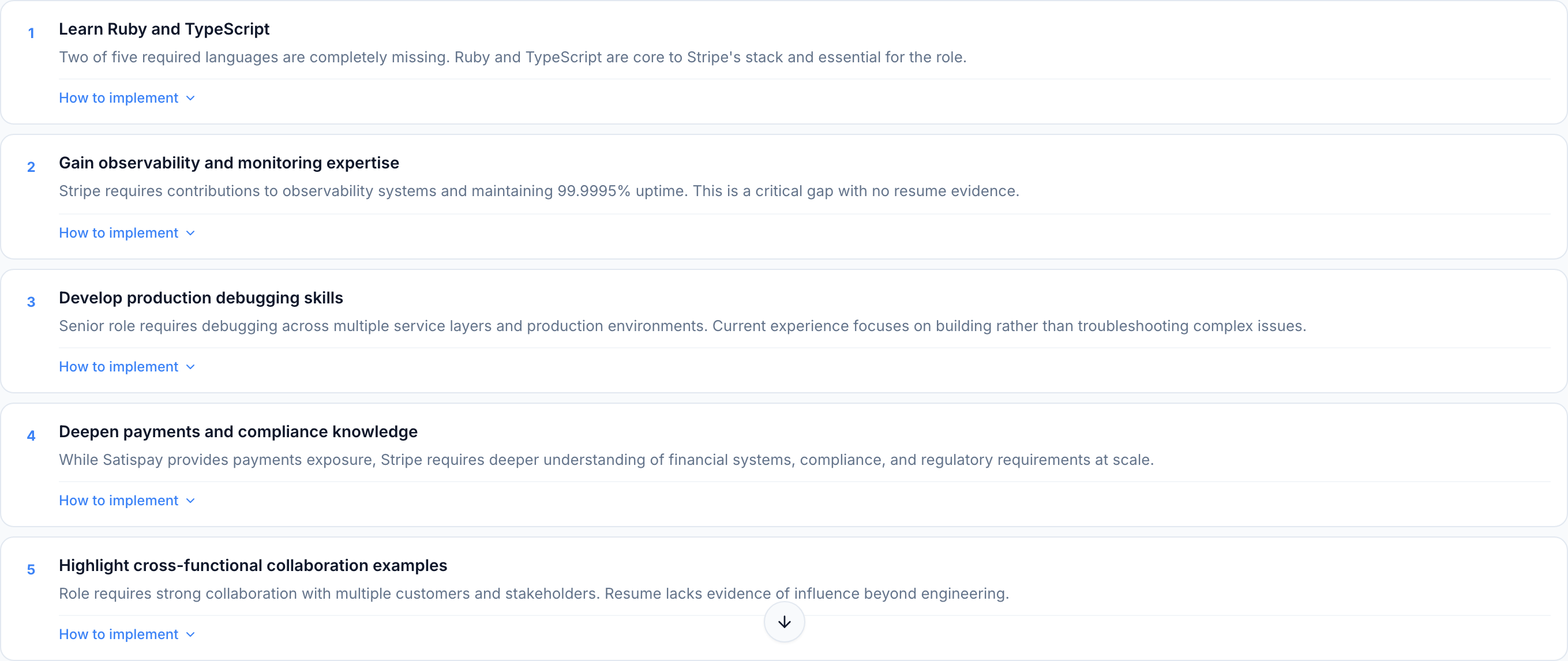 JobJam recommendations for Matteo Romano